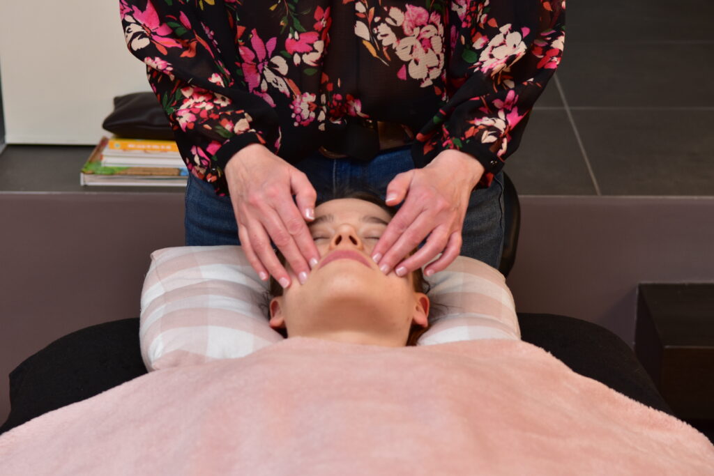 séance de reflexologie cranio-sacrée